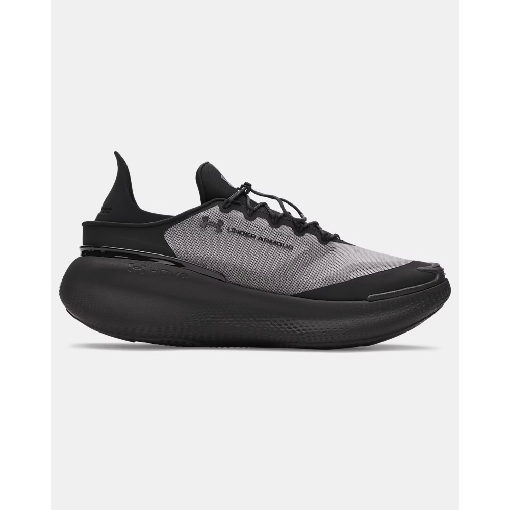 Mens Size 9.5- Under Armour Nova Mesh Running Shoes Black/Grey 6006062-001 NEW